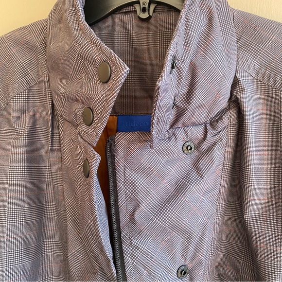 GUC Irideon Riding Wear Insulated Houndstooth Coat Size L - Picture 2 of 16